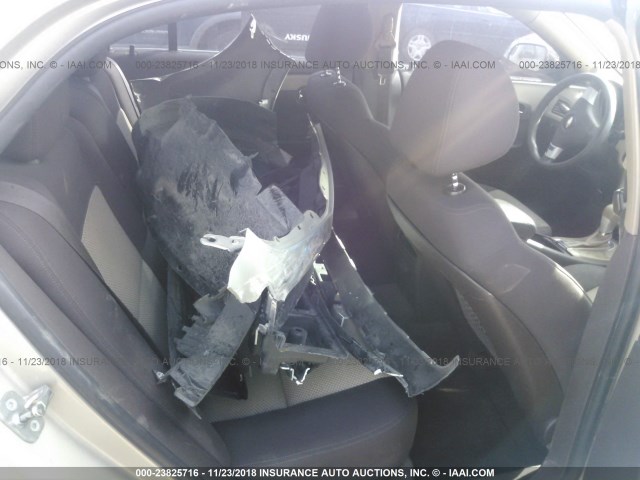 1G1ZA5E03CF339789 - 2012 CHEVROLET MALIBU LS GOLD photo 8