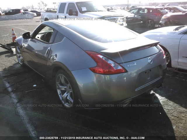 JN1AZ4EH7CM565264 - 2012 NISSAN 370Z TOURING/NISMO GRAY photo 3