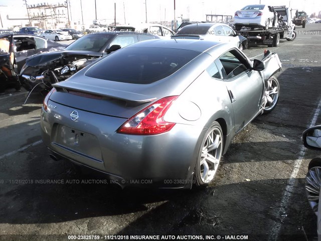 JN1AZ4EH7CM565264 - 2012 NISSAN 370Z TOURING/NISMO GRAY photo 4