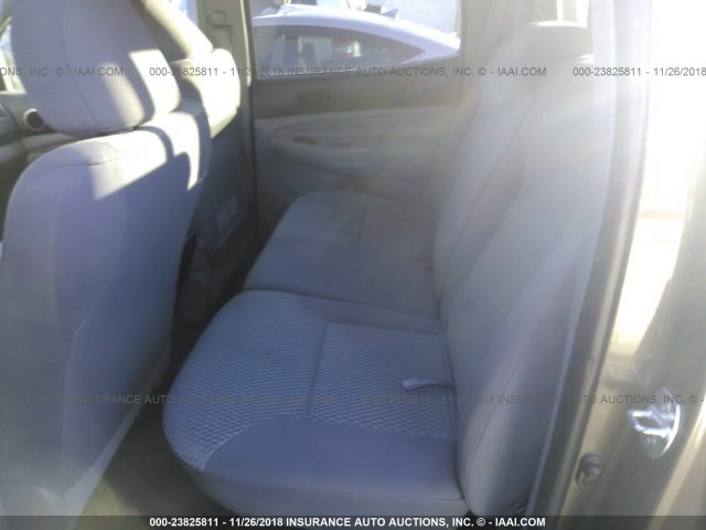 5TFJU4GN7DX043104 - 2013 TOYOTA TACOMA DOUBLE CAB PRERUNNER GRAY photo 8