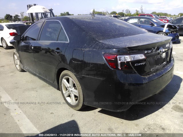 4T1BF1FK4DU669310 - 2013 TOYOTA CAMRY L/SE/LE/XLE 黑色 照片 3