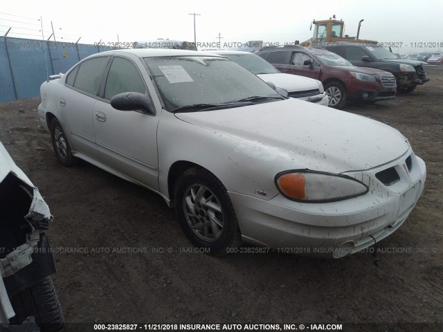 1G2NF52E03M743155 - 2003 PONTIAC GRAND AM SE1 WHITE photo 1