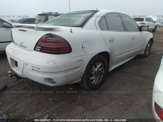 1G2NF52E03M743155 - 2003 PONTIAC GRAND AM SE1 WHITE photo 4