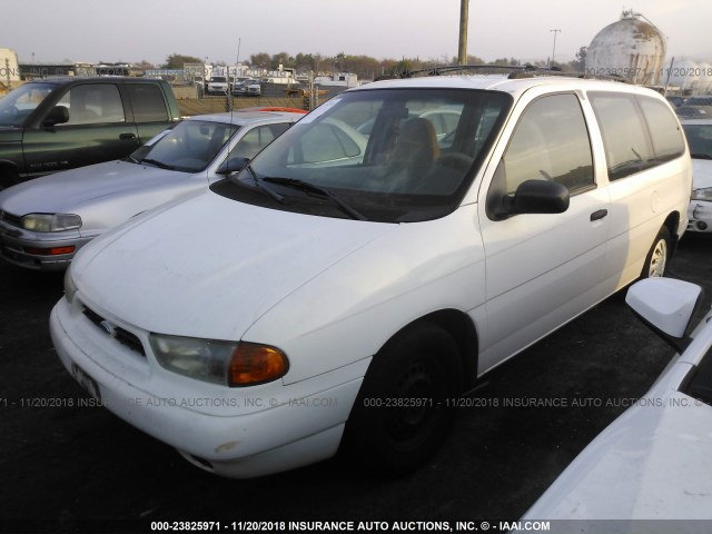 2FMDA51U1WBA93756 - 1998 FORD WINDSTAR WAGON WHITE photo 2