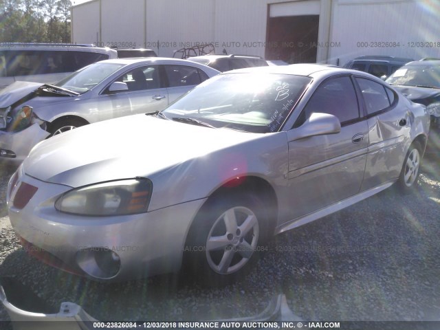2G2WP552381114589 - 2008 PONTIAC GRAND PRIX SILVER photo 2