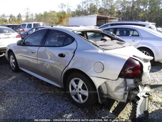 2G2WP552381114589 - 2008 PONTIAC GRAND PRIX SILVER photo 3