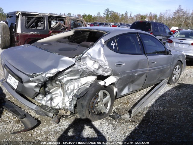 2G2WP552381114589 - 2008 PONTIAC GRAND PRIX SILVER photo 4