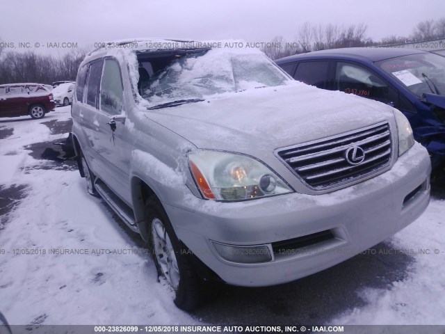 JTJBT20X050069977 - 2005 LEXUS GX 470 SILVER photo 1