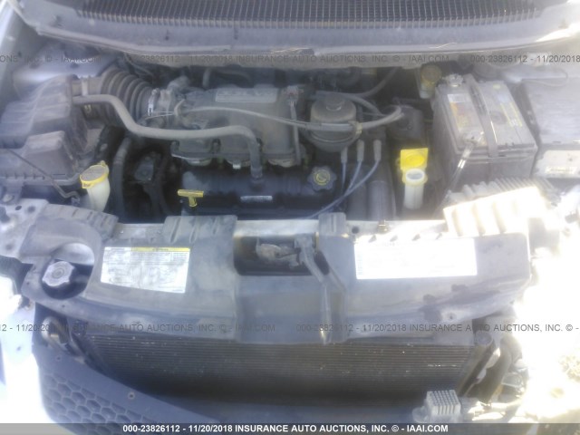 1D4GP24353B310408 - 2003 DODGE GRAND CARAVAN SE SILVER photo 10