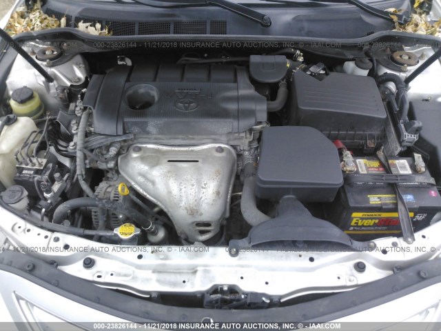 4T4BF3EKXBR171998 - 2011 TOYOTA CAMRY SE/LE/XLE 银色 照片 10
