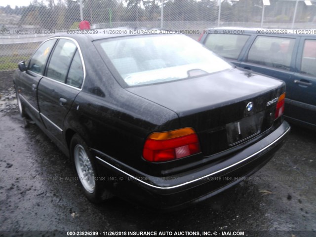 WBADE6329WBW60809 - 1998 BMW 540 I AUTOMATIC BLACK photo 3