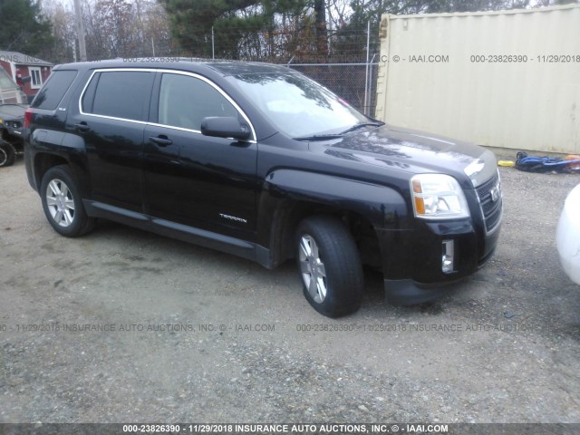 2GKALMEK1D6294748 - 2013 GMC TERRAIN SLE BLACK photo 1