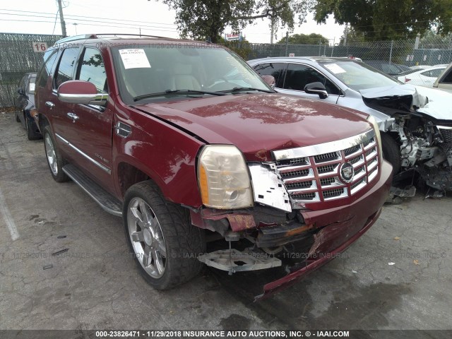 1GYFK63857R301114 - 2007 CADILLAC ESCALADE LUXURY RED photo 6