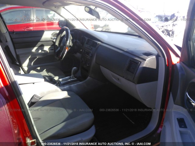 2B3KA43R56H356134 - 2006 DODGE CHARGER SE/SXT RED photo 5