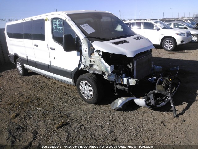 1FBZX2ZM3GKA67943 - 2016 FORD TRANSIT T-350 WHITE photo 1