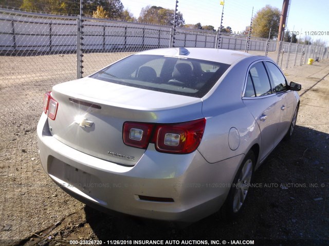 1G11E5SA2GF151723 - 2016 CHEVROLET MALIBU LIMITED LTZ SILVER photo 4