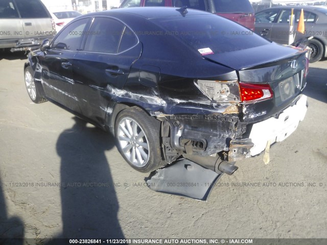 JTHCF5C23A5040744 - 2010 LEXUS IS 250 GRAY photo 6