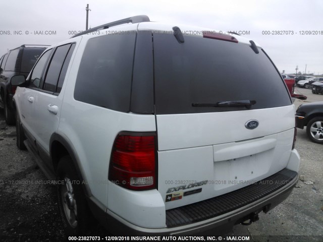 1FMZU64K92ZC98410 - 2002 FORD EXPLORER EDDIE BAUER WHITE photo 3