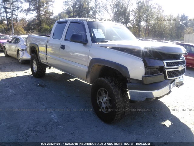 1GCEC19X56Z140939 - 2006 CHEVROLET SILVERADO C1500 SILVER photo 1