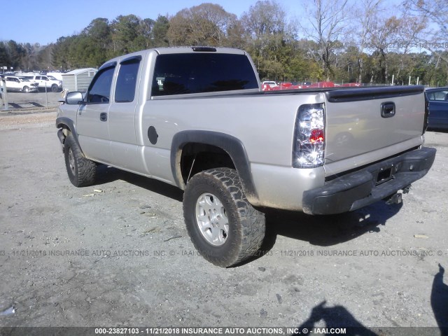 1GCEC19X56Z140939 - 2006 CHEVROLET SILVERADO C1500 SILVER photo 3