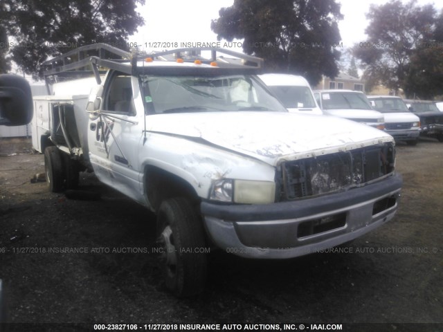 1B6MC36D2VJ601923 - 1997 DODGE RAM 3500 WHITE photo 1