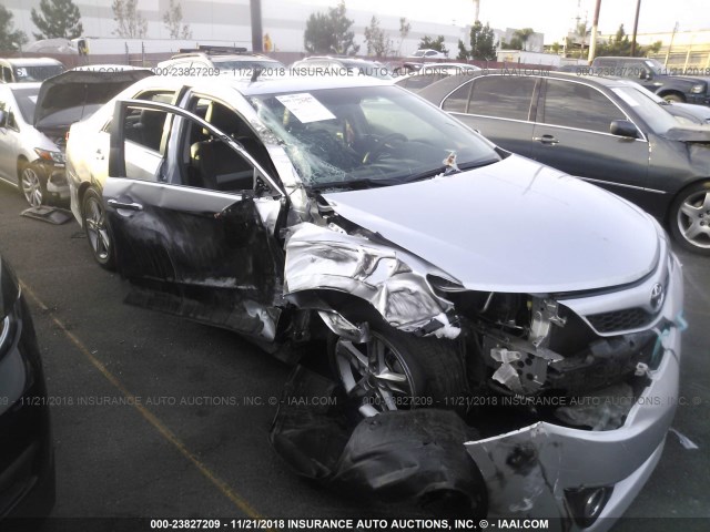 4T1BF1FK3CU577913 - 2012 TOYOTA CAMRY SE/LE/XLE SILVER photo 6