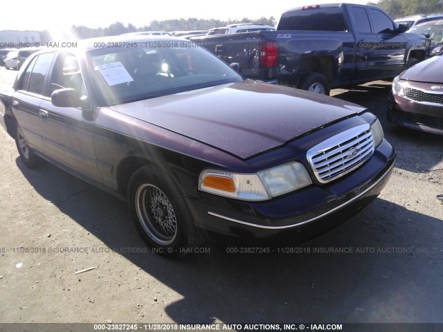 2FAFP74W61X145212 - 2001 FORD CROWN VICTORIA LX MAROON photo 1