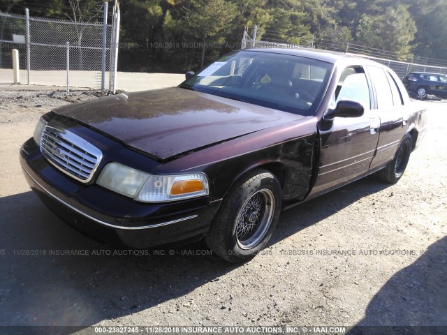 2FAFP74W61X145212 - 2001 FORD CROWN VICTORIA LX MAROON photo 6