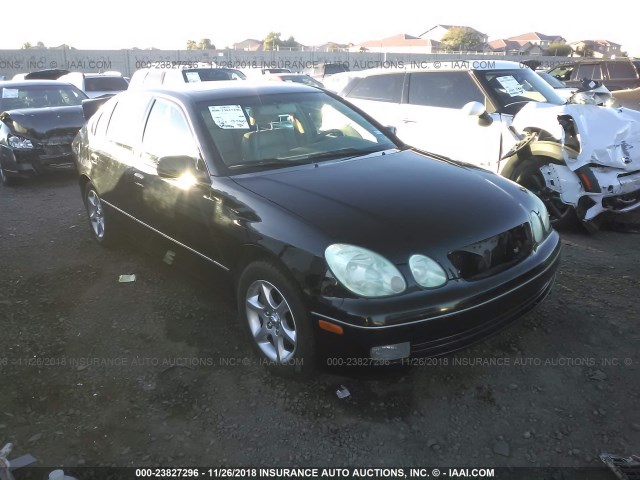 JT8BD69S440193617 - 2004 LEXUS GS 300 BLACK photo 1