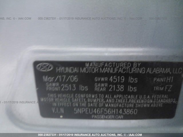 5FNRL38215B013807 - 2005 HONDA ODYSSEY LX SILVER photo 9