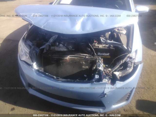 4T4BF1FK5ER337142 - 2014 TOYOTA CAMRY L/SE/LE/XLE Light Blue photo 6