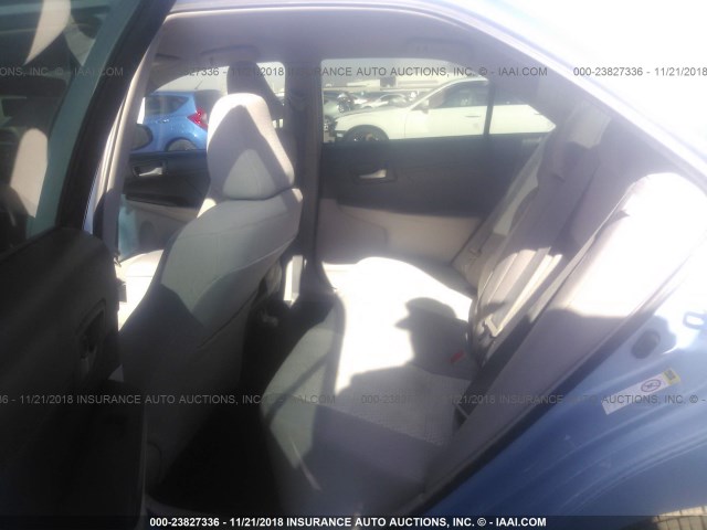 4T4BF1FK5ER337142 - 2014 TOYOTA CAMRY L/SE/LE/XLE Light Blue photo 8