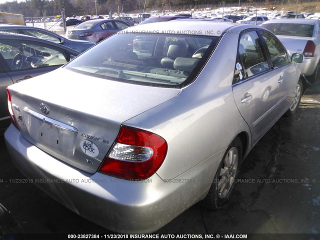 4T1BF30K44U584732 - 2004 TOYOTA CAMRY LE/XLE/SE SILVER photo 4