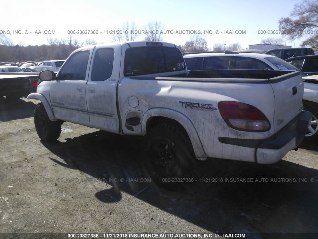 5TBBT48183S360017 - 2003 TOYOTA TUNDRA ACCESS CAB LIMITED WHITE photo 3