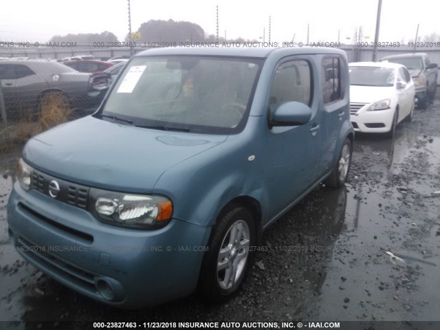 JN8AZ2KR3AT152831 - 2010 NISSAN CUBE S/SL/KROM BLUE photo 2