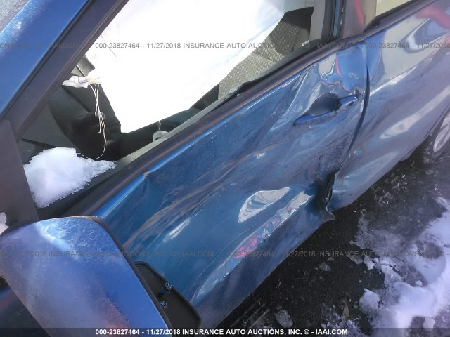 1NXBU40E39Z017845 - 2009 TOYOTA COROLLA S/LE/XLE BLUE photo 6