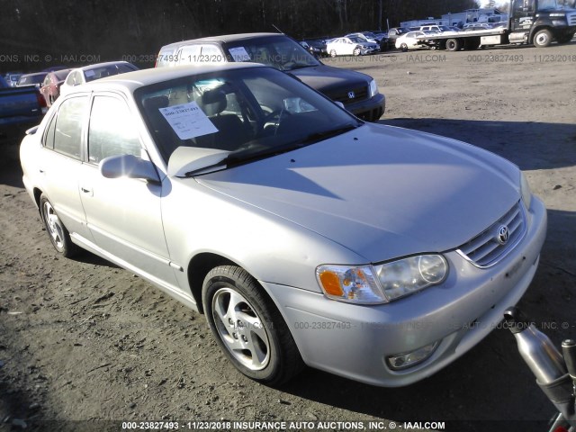 2T1BR12EX1C461162 - 2001 TOYOTA COROLLA CE/LE/S SILVER photo 1