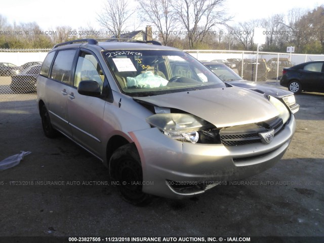 5TDZA23C84S132870 - 2004 TOYOTA SIENNA CE/LE BEIGE photo 1