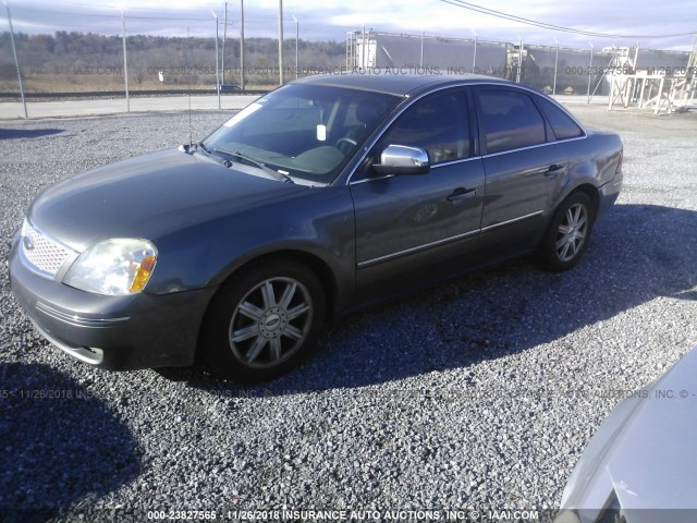 1FAFP25126G140852 - 2006 FORD FIVE HUNDRED LIMITED GRAY photo 2