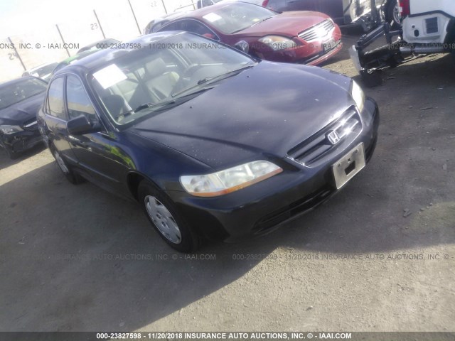 1HGCG16482A065847 - 2002 HONDA ACCORD LX შავი ფოტო 1