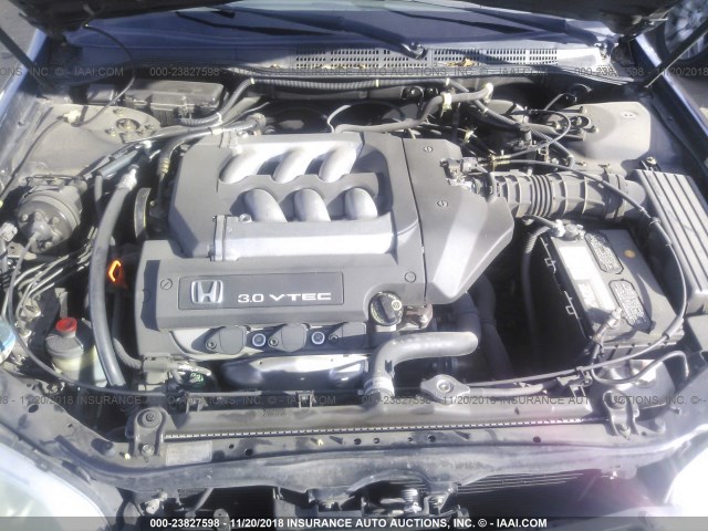 1HGCG16482A065847 - 2002 HONDA ACCORD LX შავი ფოტო 10
