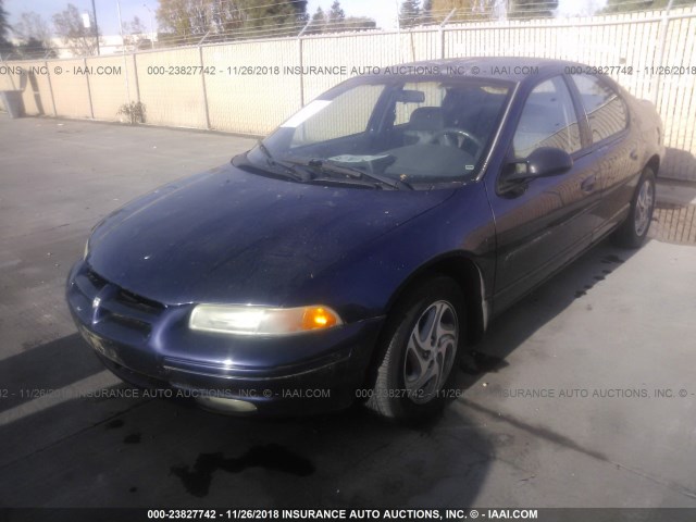 1B3EJ56H3VN571989 - 1997 DODGE STRATUS ES PURPLE photo 2