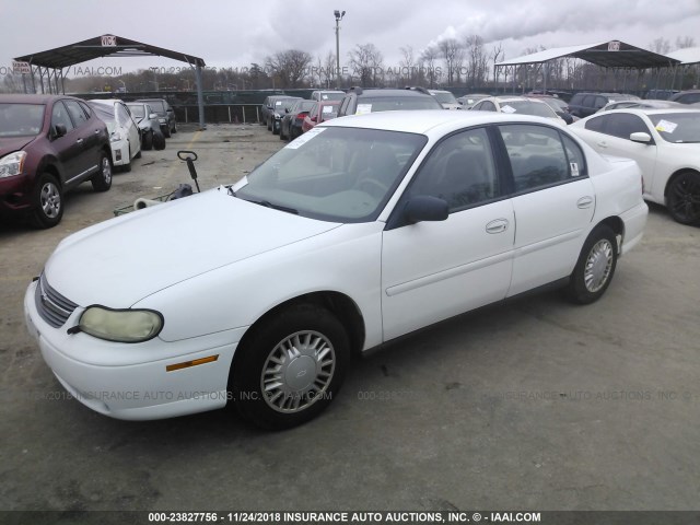 1G1ND52F14M516139 - 2004 CHEVROLET CLASSIC WHITE photo 2