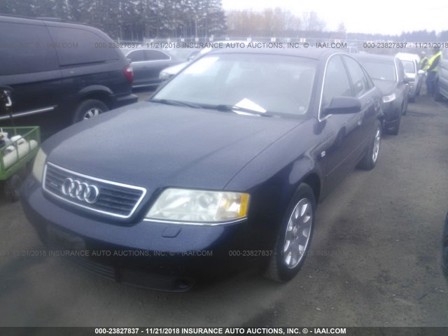 WAUEH64B61N152444 - 2001 AUDI A6 2.8 QUATTRO BLACK photo 2