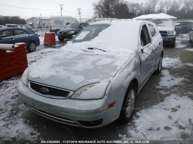 1FAHP37N67W268856 - 2007 FORD FOCUS ZX5/S/SE/SES TAN photo 2