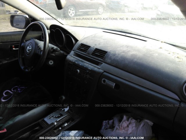 JM1BK323551277238 - 2005 MAZDA 3 S SILVER photo 5