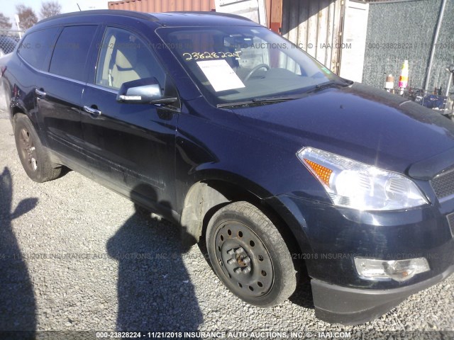 1GNKRJED8BJ367300 - 2011 CHEVROLET TRAVERSE LT Navy photo 6