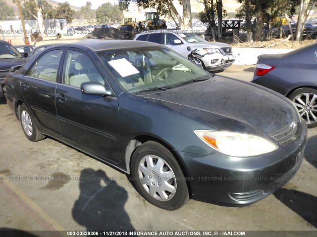 4T1BE32K24U311238 - 2004 TOYOTA CAMRY LE/XLE/SE GREEN photo 1