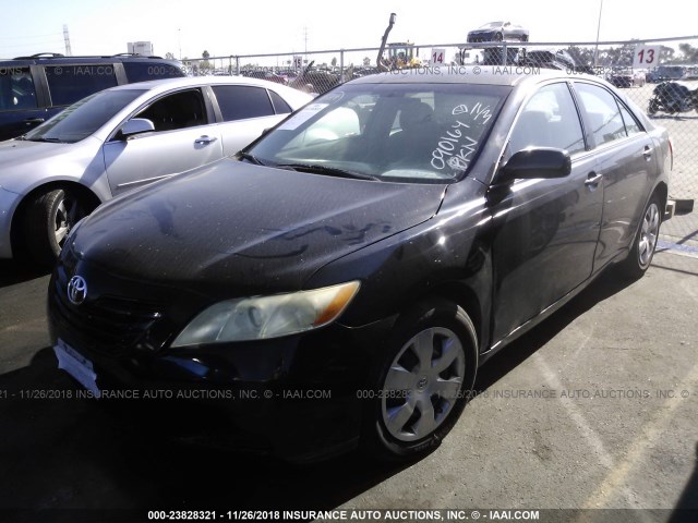 4T1BE46K47U090164 - 2007 TOYOTA CAMRY NEW GENERAT CE/LE/XLE/SE BLACK photo 2