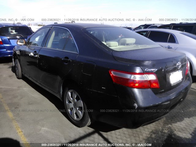 4T1BE46K47U090164 - 2007 TOYOTA CAMRY NEW GENERAT CE/LE/XLE/SE BLACK photo 3